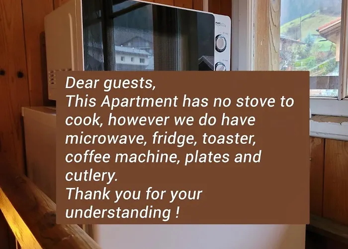 Forest View In By Interlaken With No Kitchen * Leissigen